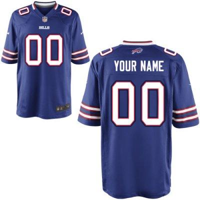 Personalized Youth NEW Buffalo Billsized Game Team Color Jerseys