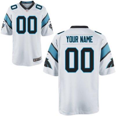Personalized Youth NEW Carolina Panthersized Game White Jerseys