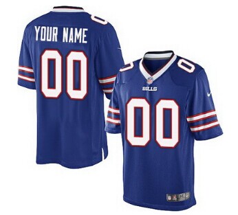 Personalized Buffalo Billsized Light Blue Game Jersey