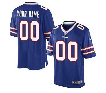 Personalized Buffalo Billsized Light Blue Limited Jersey