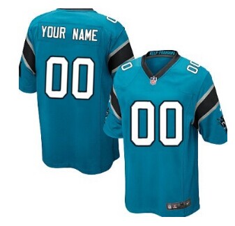 Personalized Carolina Panthersized Blue Game Jersey