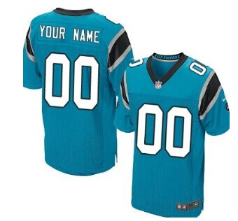 Personalized Carolina Panthersized Blue Elite Jersey