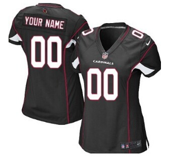 Personalized Women’s Arizona Cardinalsized Black Jersey