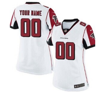 Personalized Women’s Atlanta Falconsized White Jersey