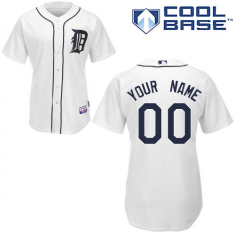 Personalized Youth’s Detroit Tigers Home Whiteized Jersey