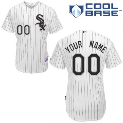 Personalized Youth’s Chicago White Sox Home Whiteized Jersey
