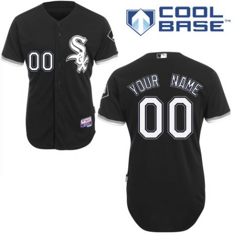 Personalized Youth’s Chicago White Sox Alternate Blackized Jersey
