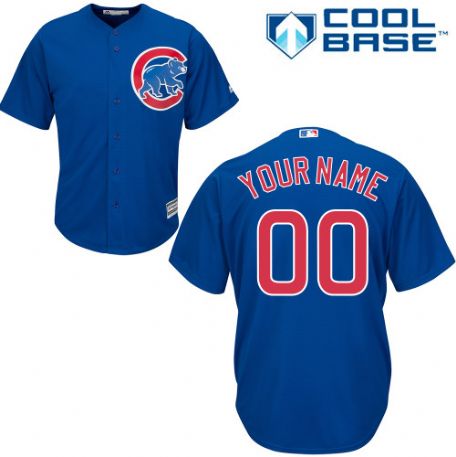 Personalized Youth’s Chicago Cubs Blueized Jersey