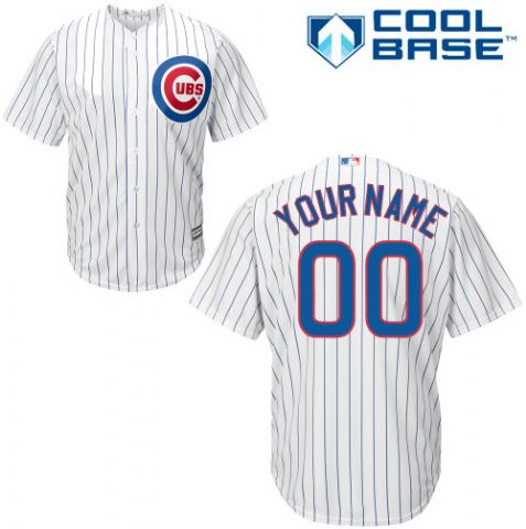 Personalized Youth’s Chicago Cubs Whiteized Jersey