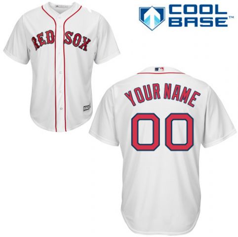 Personalized Youth’s Boston Red Sox Whiteized Jersey