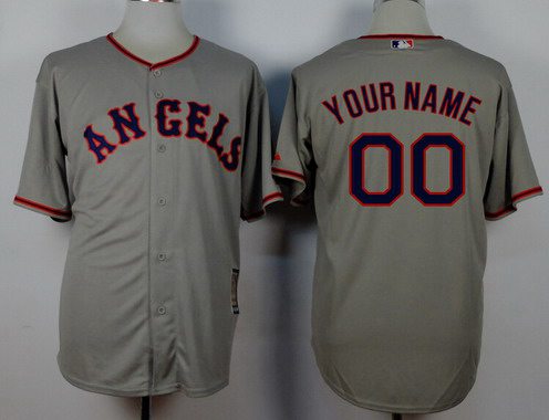 Personalized Youth Los Angels Of Anaheimized 1965 Turn Back The Clock Gray Jersey