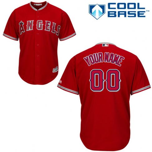 Personalized Men’s Los Angeles Angels Redized Jersey