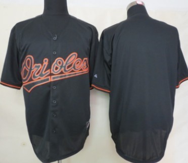 Personalized Men’s Baltimore Oriolesized 2012 Black Fashion Jersey