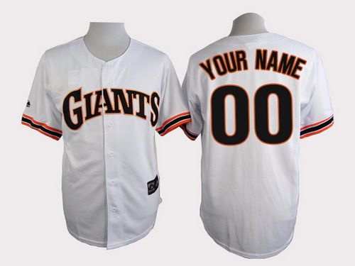 Personalized Men’s San Francisco Giantsized 1989 Turn Back The Clock White Jersey