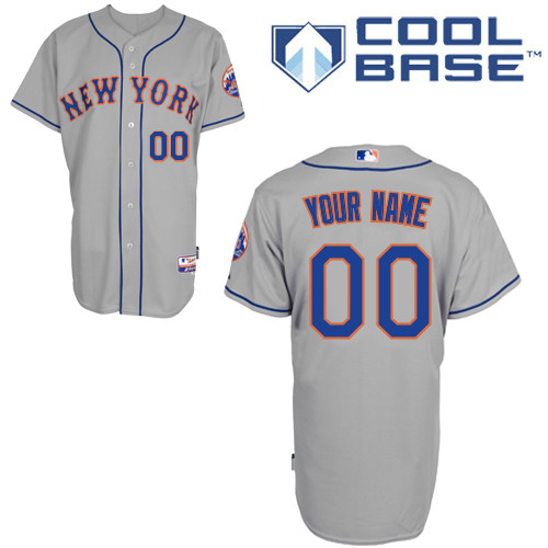 Personalized Women’s New York Metsized Gray Jersey