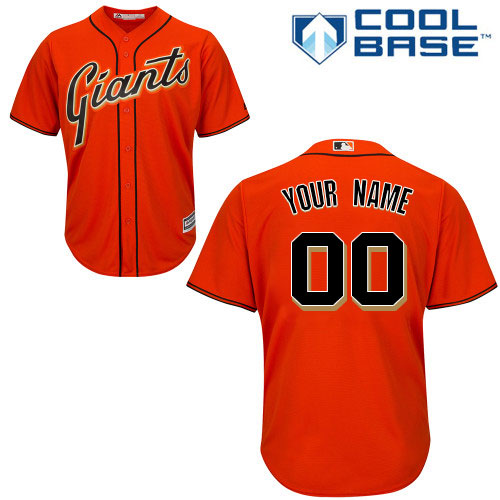 Personalized Women’s San Francisco Giantsized Orange Jersey
