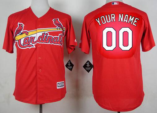 Personalized Youth St. Louis Cardinalsized Red Jersey