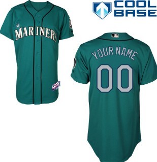 Personalized Youth Seattle Marinersized Green Jersey