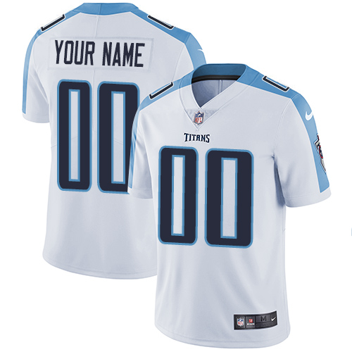 Personalized Titans White Men’sized Untouchable Player Limited Jersey