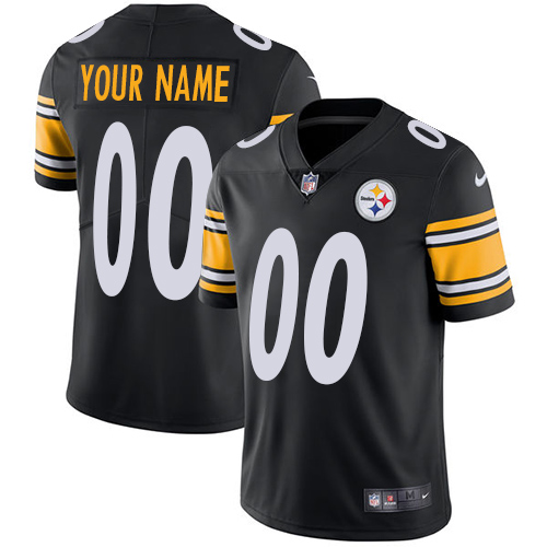 Personalized Steelers Black Men’sized Untouchable Player Limited Jersey