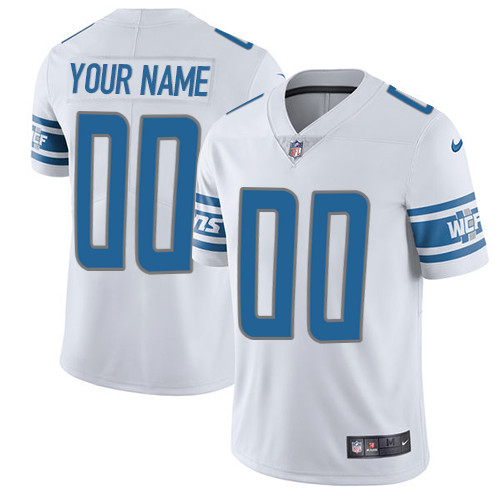 Personalized Lions White Men’sized Untouchable Player Limited Jersey