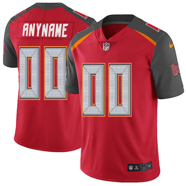 Personalized Buccaneers Red Men’sized Untouchable Player Limited Jersey