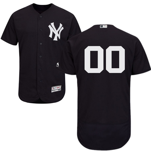 Personalized New York Yankees Navy Men’s Flexbaseized Jersey