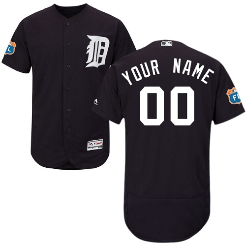 Personalized Detroit Tigers Navy Men’sized Flexbase Jersey