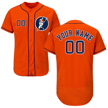 Personalized Astros Orange Men’sized Flexbase New Design Jersey