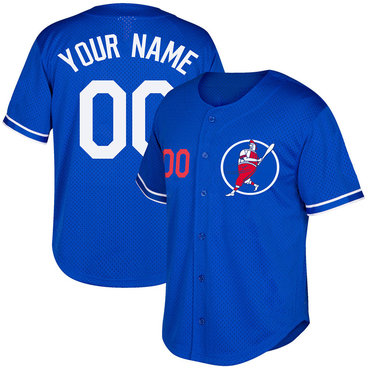 Personalized Dodgers Blue Men’sized New Design Jersey