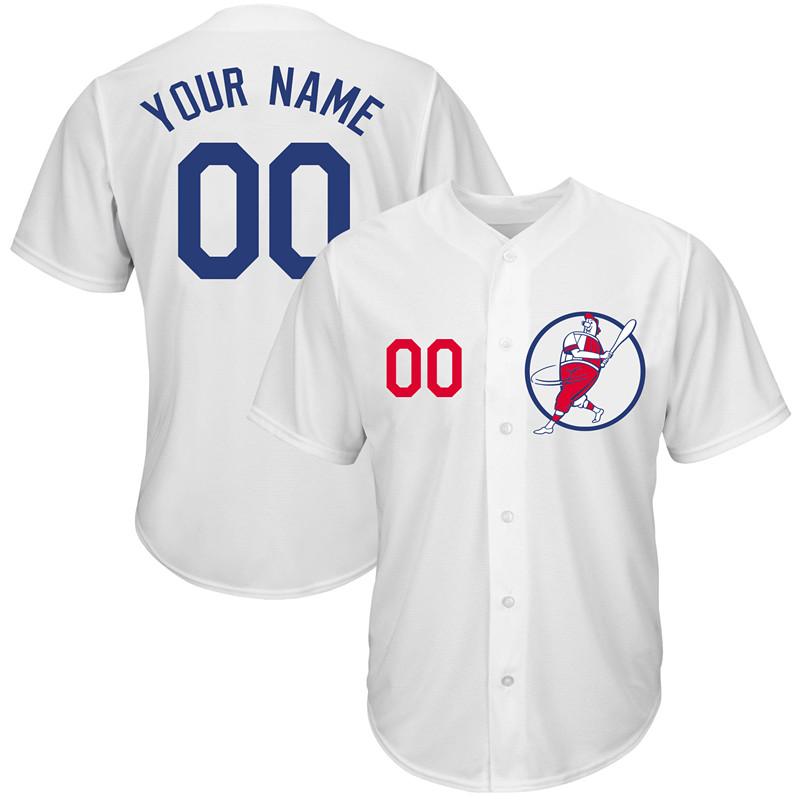 Personalized Dodgers White Men’sized New Design Jersey