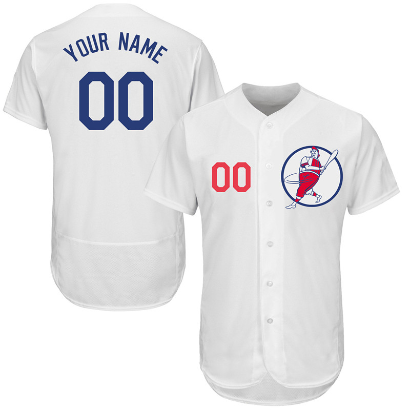 Personalized Dodgers White Men’sized Flexbase New Design Jersey