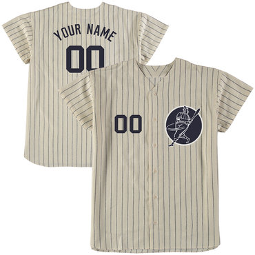 Personalized Yankees Cream Men’sized New Design Jersey