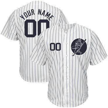 Personalized Yankees White Men’sized New Design Jersey