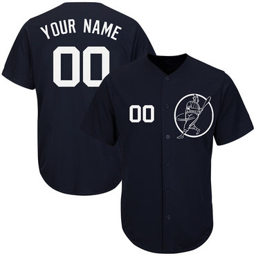 Personalized Yankees Navy Men’sized Cool Base New Design Jersey