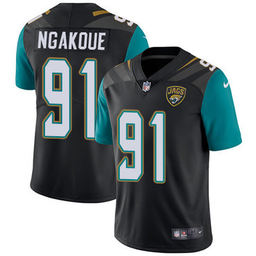 Personalized Jaguars #91 Yannick Ngakoue Black Alternate Men’s Stitched NFL Untouchable Limited Jersey