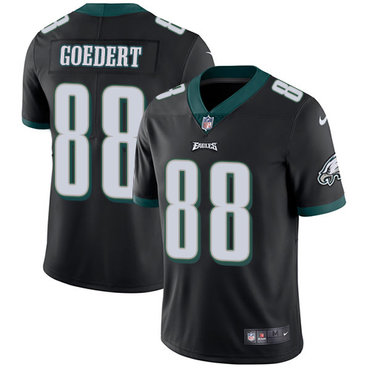 Personalized Eagles #88 Dallas Goedert Black Alternate Men’s Stitched NFL Untouchable Limited Jersey