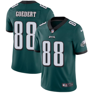 Personalized Eagles #88 Dallas Goedert Midnight Green Team Color Youth Stitched NFL Untouchable Limited Jersey
