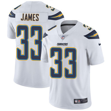Personalized Chargers #33 Derwin James White Men’s Stitched NFL Untouchable Limited Jersey