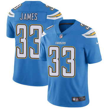 Personalized Chargers #33 Derwin James Electric Blue Alternate Men’s Stitched NFL Untouchable Limited Jersey