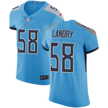 Personalized Titans #58 Harold Landry Light Blue Team Color Men’s Stitched NFL Untouchable Elite Jersey