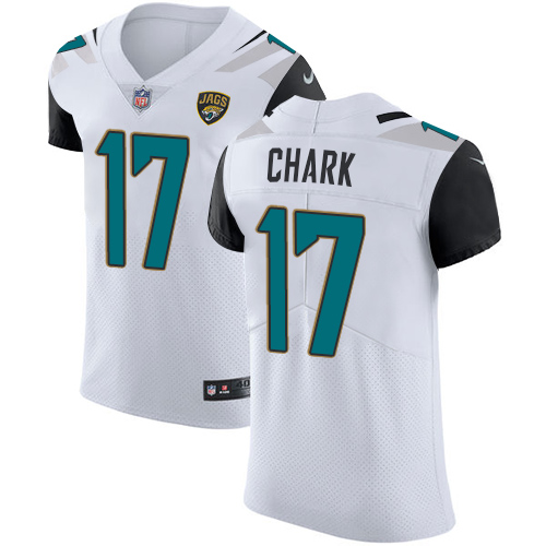 Personalized Jaguars #17 DJ Chark White Men’s Stitched NFL Untouchable Elite Jersey
