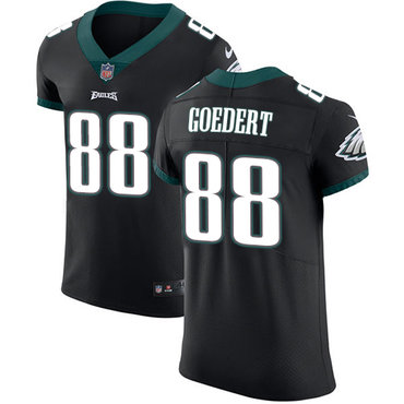 Personalized Eagles #88 Dallas Goedert Black Alternate Men’s Stitched NFL Untouchable Elite Jersey