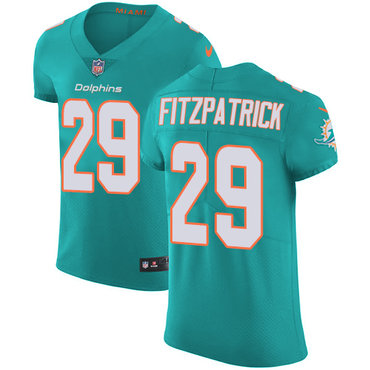 Personalized Dolphins #29 Minkah Fitzpatrick Aqua Green Team Color Men’s Stitched NFL Untouchable Elite Jersey