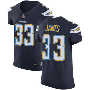 Personalized Chargers #33 Derwin James Navy Blue Team Color Men’s Stitched NFL Untouchable Elite Jersey