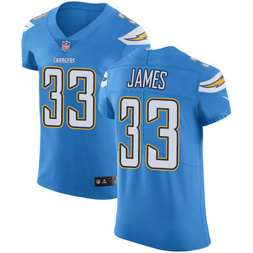 Personalized Chargers #33 Derwin James Electric Blue Alternate Men’s Stitched NFL Untouchable Elite Jersey