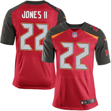Personalized Buccaneers #22 Ronald Jones II Red Team Color Men’s Stitched NFL New Elite Jersey