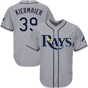 Personalized Rays #39 Kevin Kiermaier Grey Cool Base Stitched Youth MLB Jersey