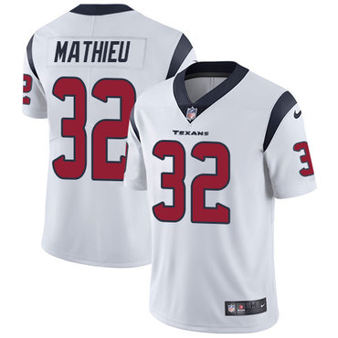 Personalized Texans #32 Tyrann Mathieu White Youth Stitched NFL Untouchable Limited Jersey