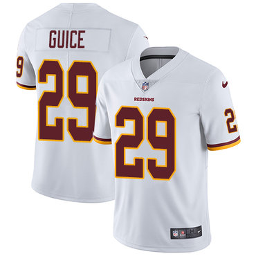 Personalized Redskins #29 Derrius Guice White Youth Stitched NFL Untouchable Limited Jersey